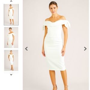 The Pretty Dress - Tilly pencil dress Size 10US/14UK Ivory